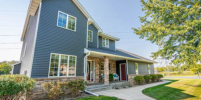 LP Smart Siding Around a House